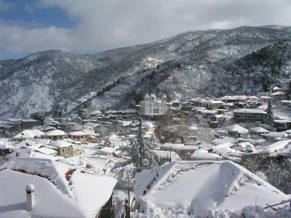 Capuralli Hotel Pedhoulas Extérieur photo